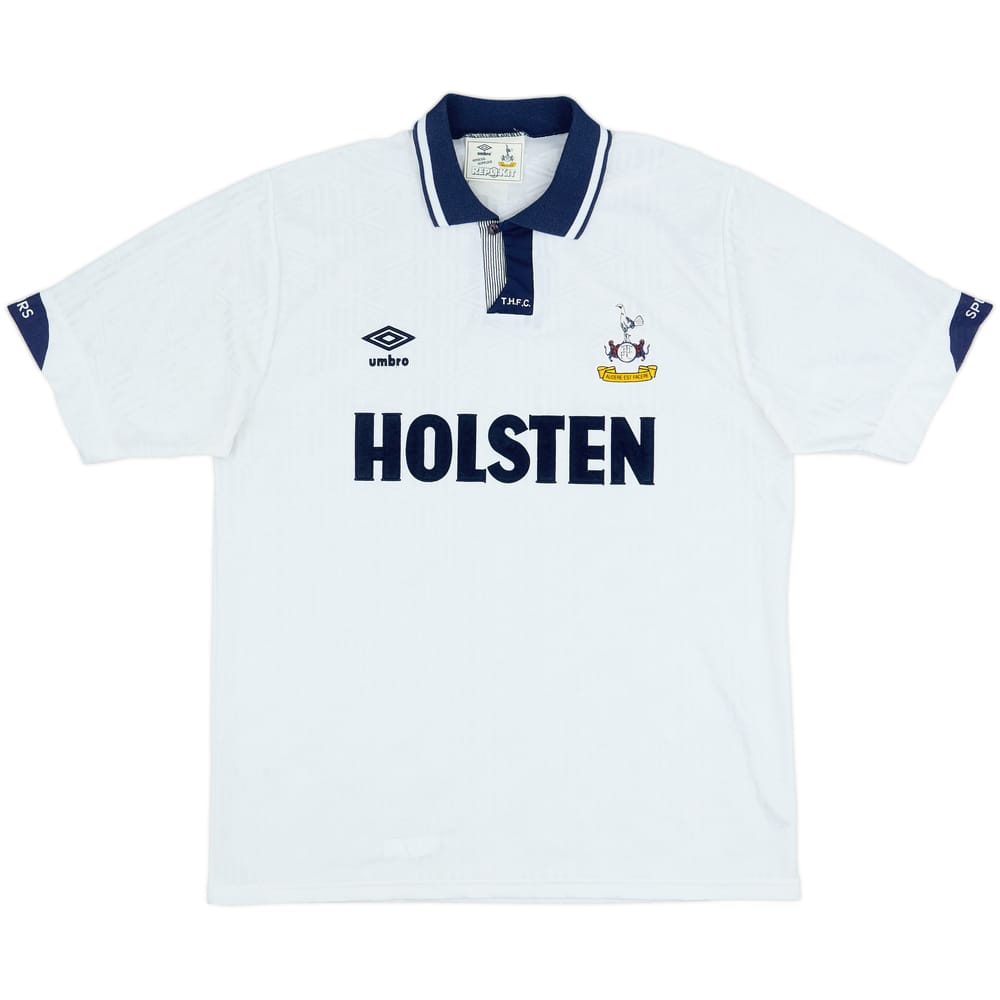 1991-93 Tottenham Camiseta Local - 9/10 - (L)