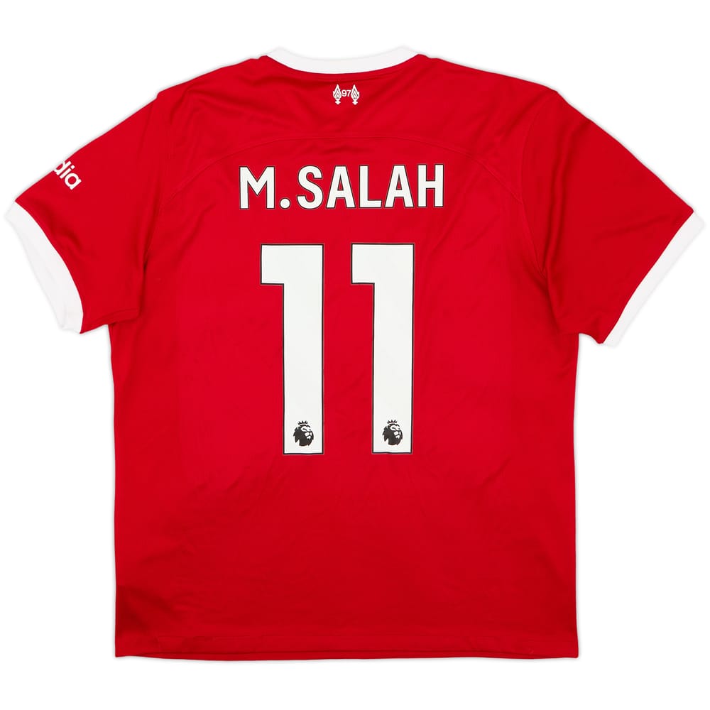 2023-24 Liverpool Home Shirt M.Salah #11 - 8/10 - (L)