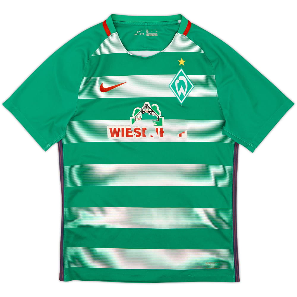 2016-17 Werder Bremen Home Shirt - 4/10 - (S)
