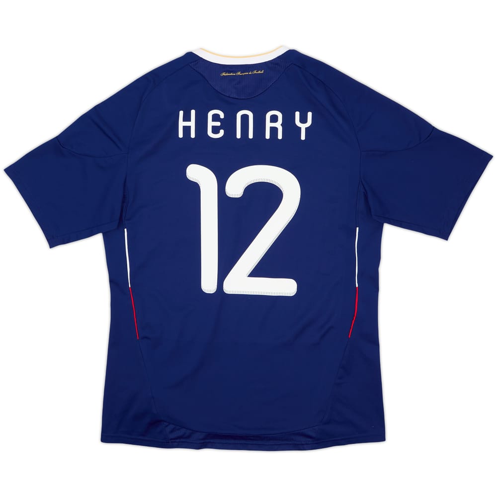 2009-10 France Home Shirt Henry #12 - 6/10 - (L)
