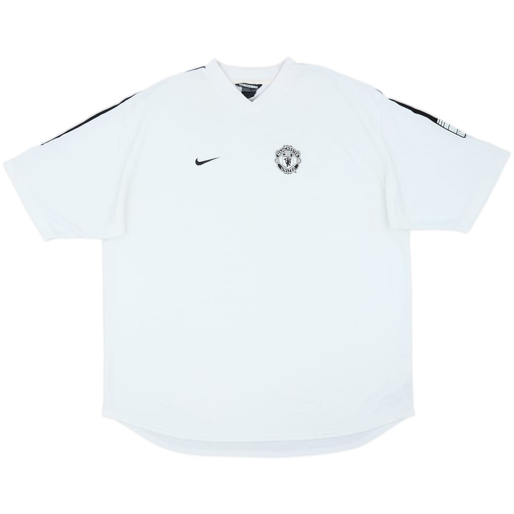 2002-03 Manchester United Nike Training Shirt - 8/10 - (XXL)