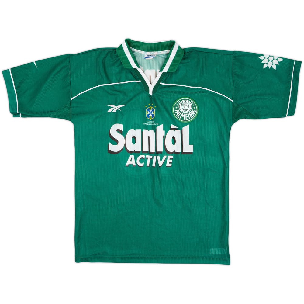 1998 Palmeiras Home Shirt #10 - 8/10 - (L)