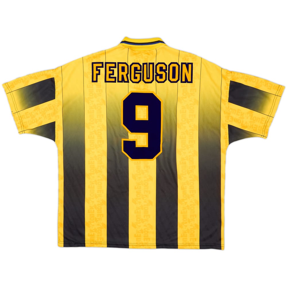 1996-98 Everton Away Shirt Ferguson #9 - 8/10 - (XXL)