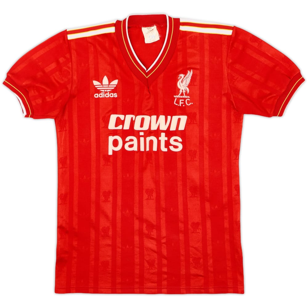 1985-87 Liverpool Home Shirt - 8/10 - (Y)