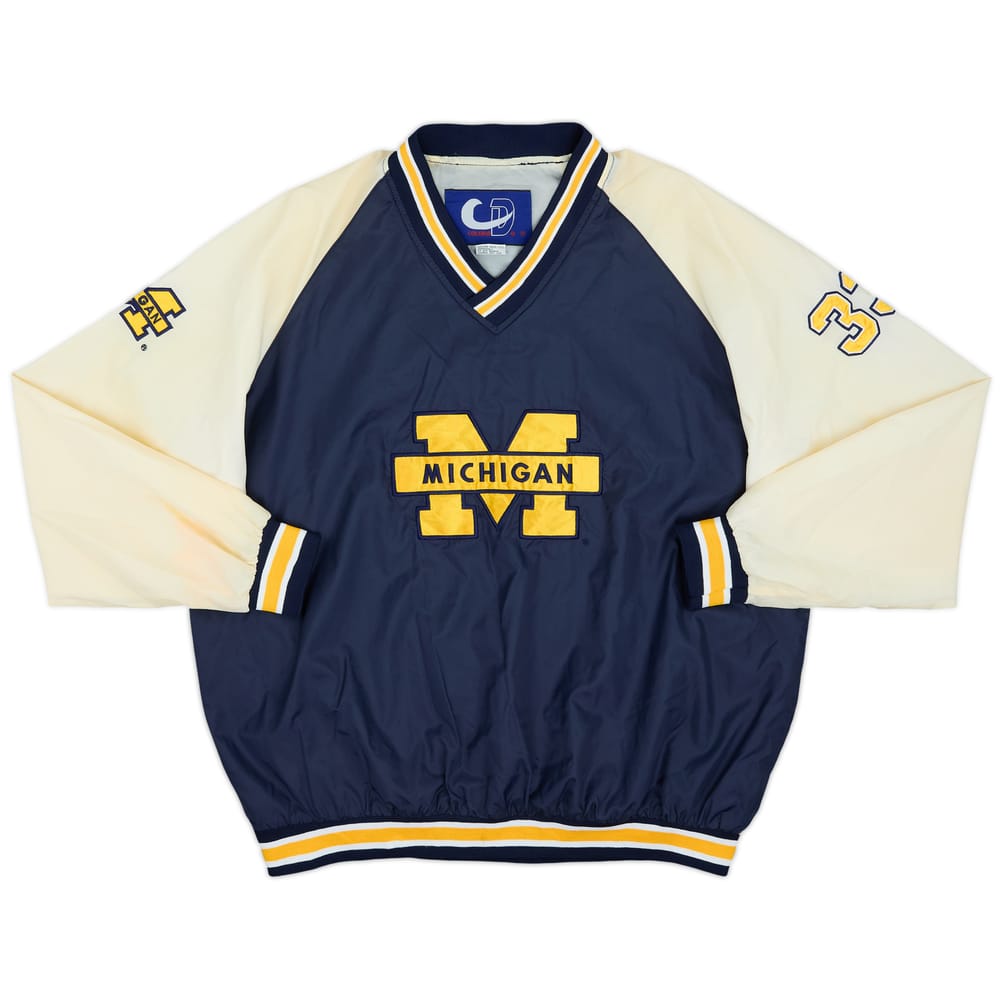 1990s Michigan Wolverines Colorado Pullover Rain Jacket - 8/10 - (XL)