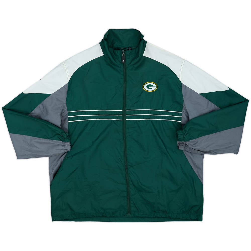 2008 Green Bay Packers Reebok Rain Jacket - 7/10 - (XL)