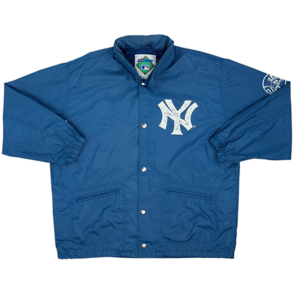 1990s New York Yankees Campri Teamline Rain Jacket - 6/10 - (XL)