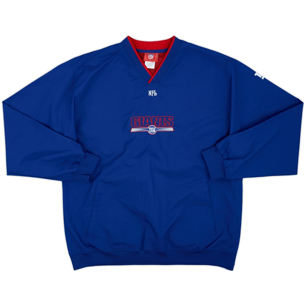 2007 New York Giants NFL Pullover Windbreaker Jacket - 9/10 - (L)