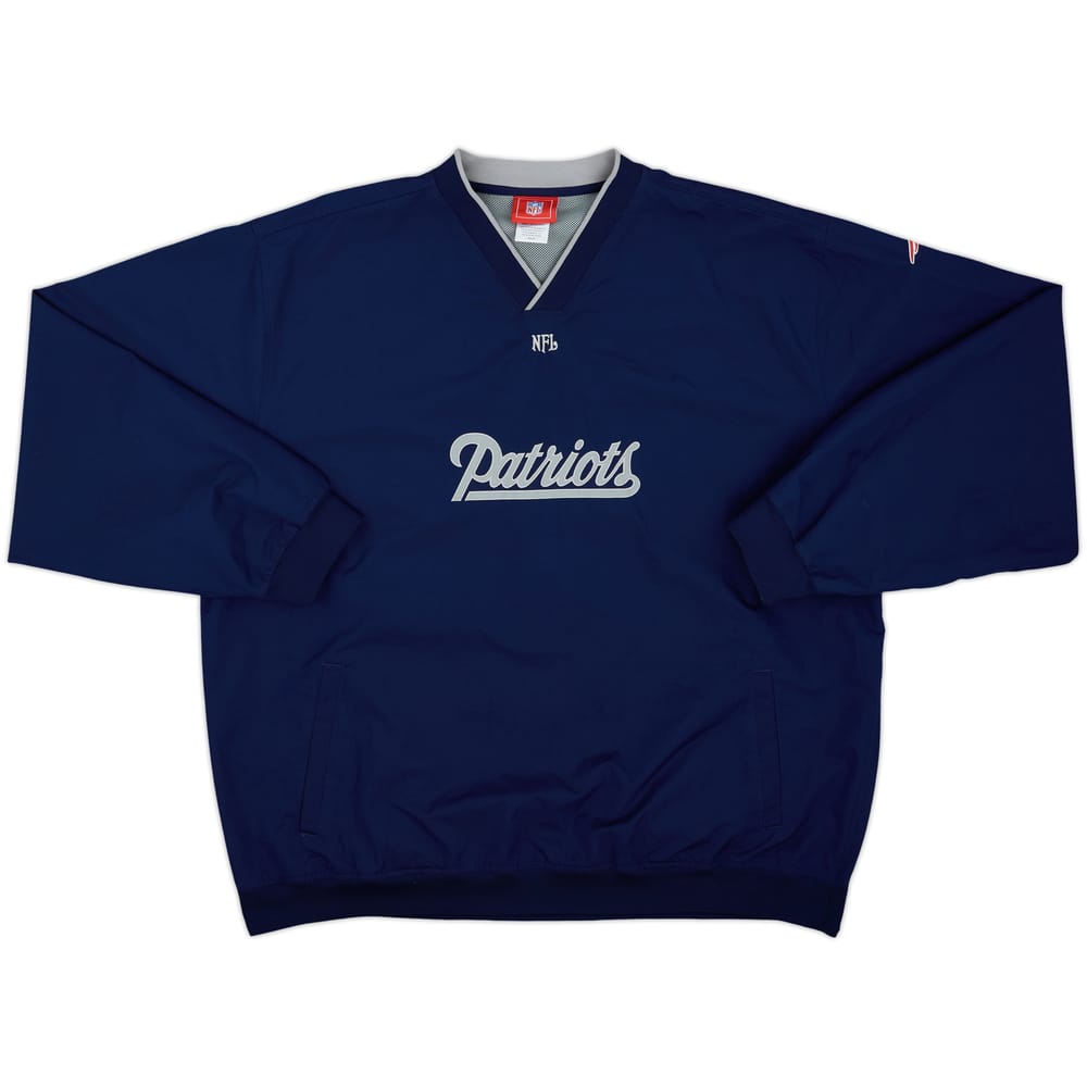 2007 New England Patriots NFL Pullover Windbreaker Jacket - 9/10 - (XXL)