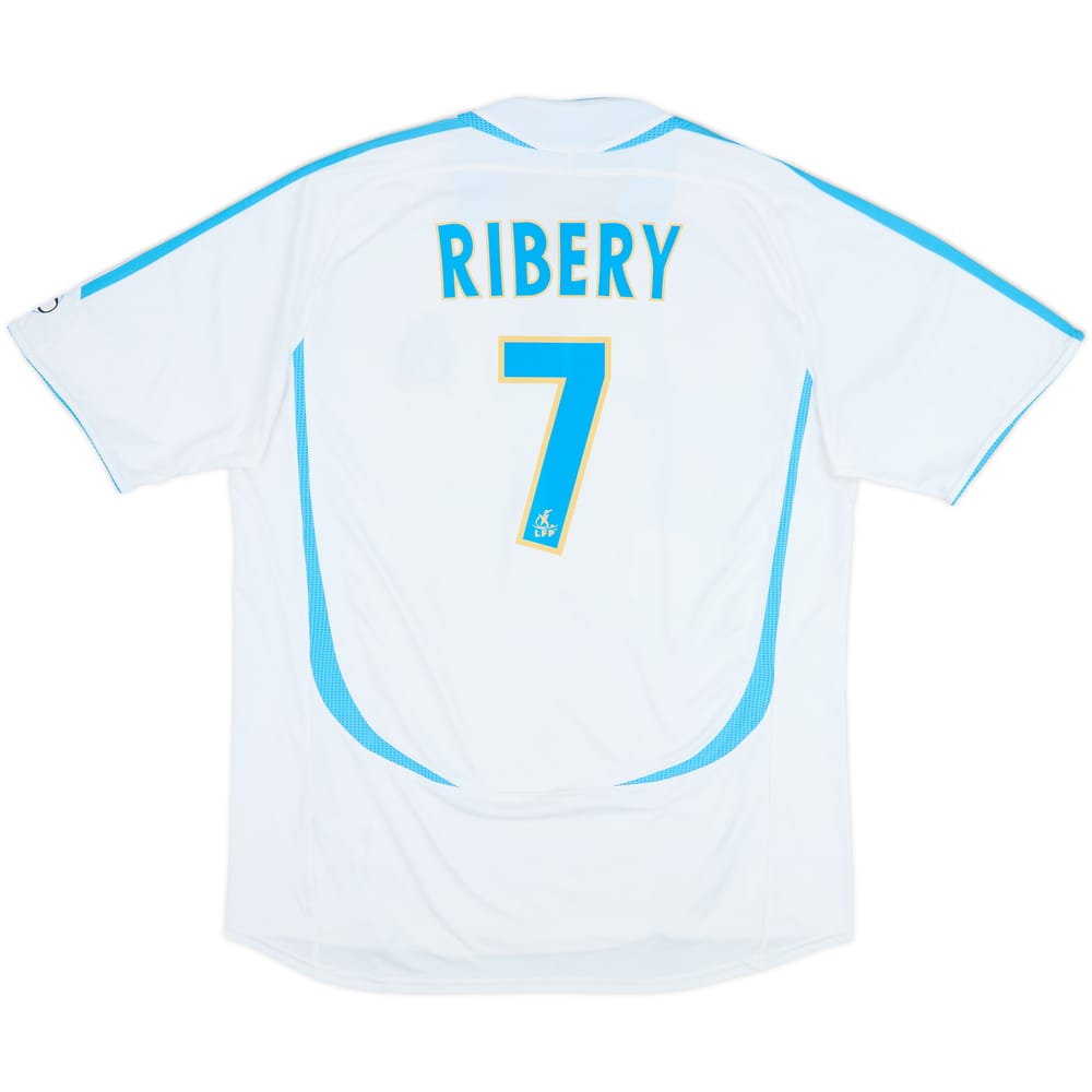 2006-07 Olympique Marseille Home Shirt Ribery #7 - 7/10 - (XL)