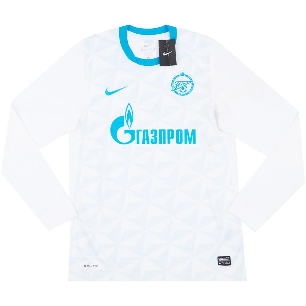 2011-12 Zenit St. Petersburg Player Issue Away L/S Shirt