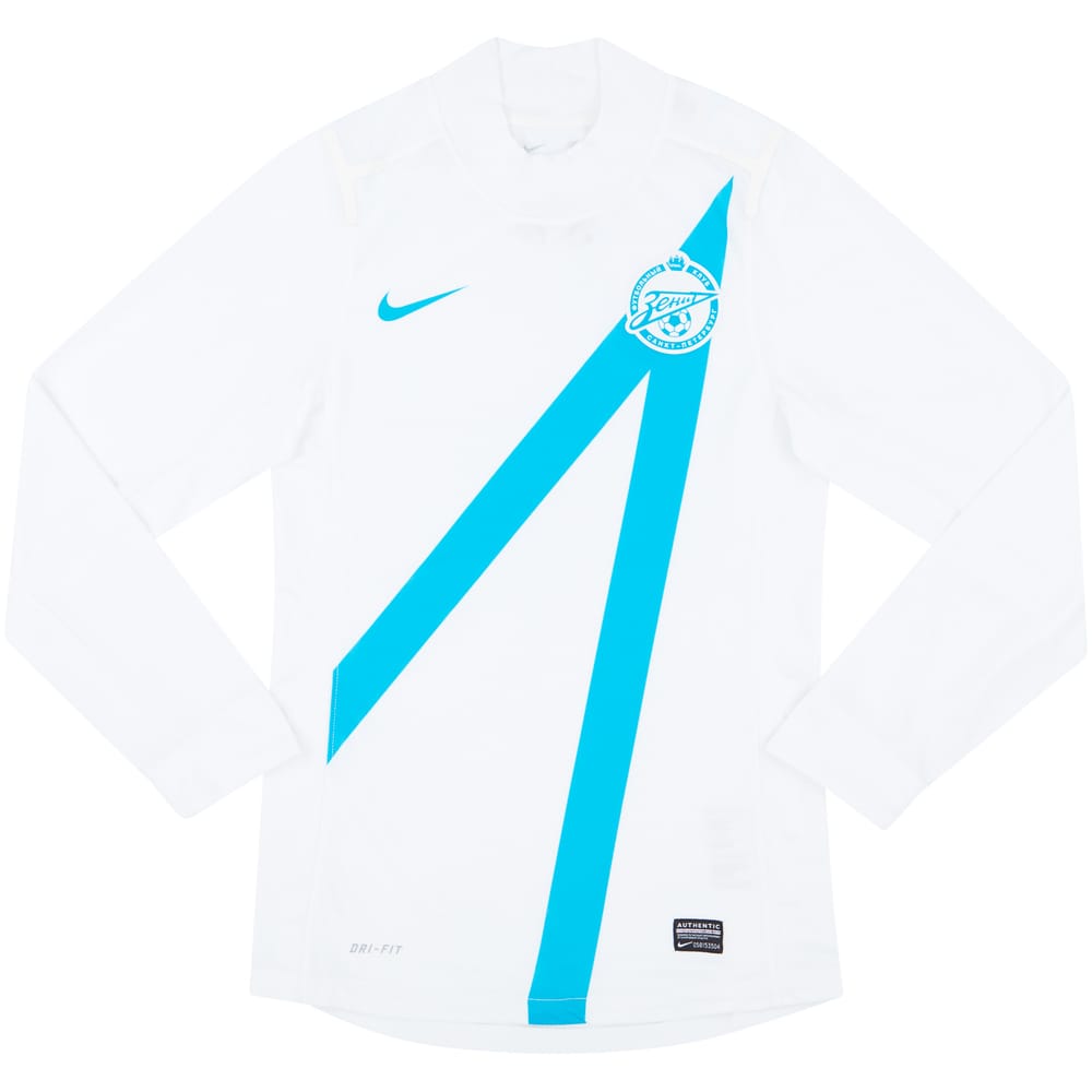 2012-13 Zenit St Petersburg Player Issue Away L/S Shirt S