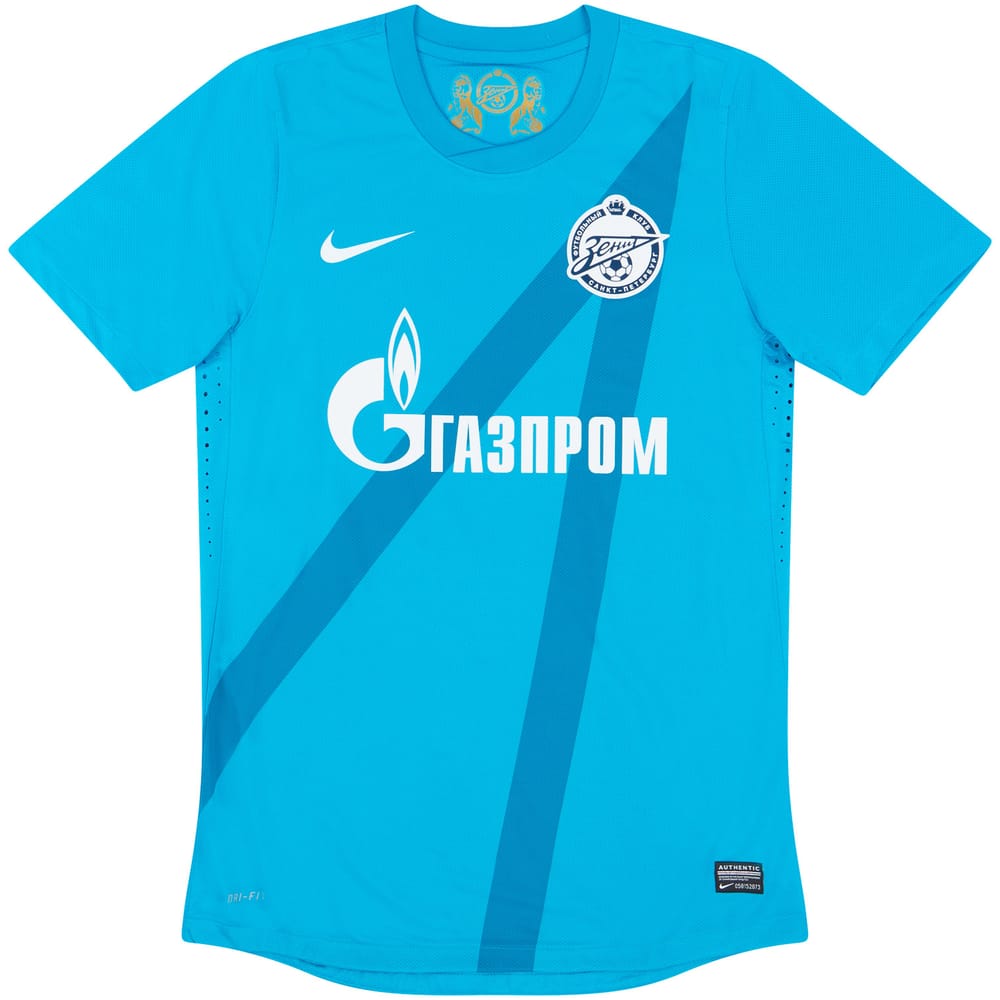 2012-13 Zenit St Petersburg Player Issue Home Shirt M