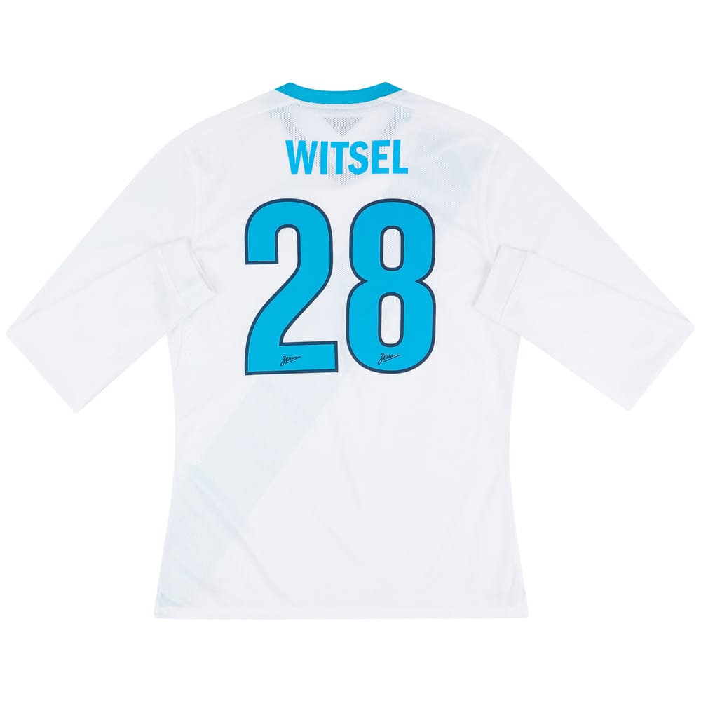 2014-15 Zenit St. Petersburg Player Issue Away European L/S Shirt Witsel #28 - NEW