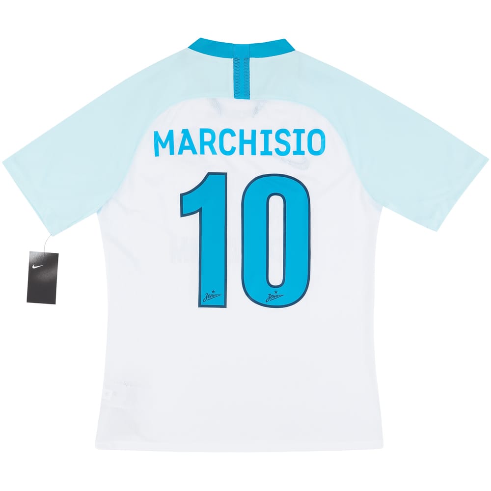 2018-19 Zenit St. Petersburg Authentic Away European Shirt Marchisio #10