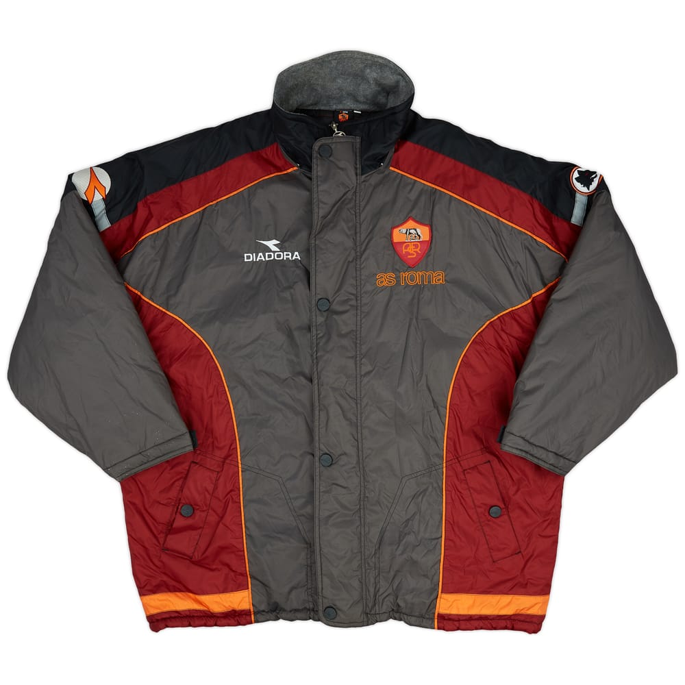 1998-99 Roma Diadora Padded Bench Coat - 7/10 - (XL)
