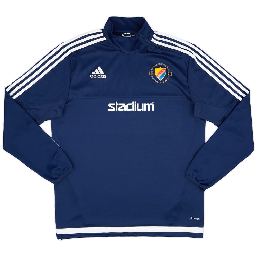 2014-15 Djurgardens adidas 1/4 Zip Training Top - 7/10 - (L)