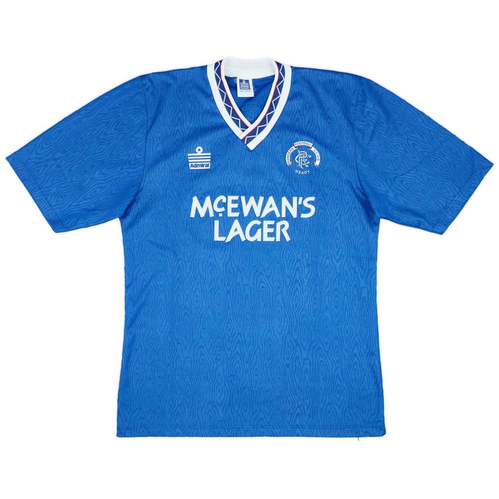 1990-92 Rangers Home Shirt - 9/10 - (M)