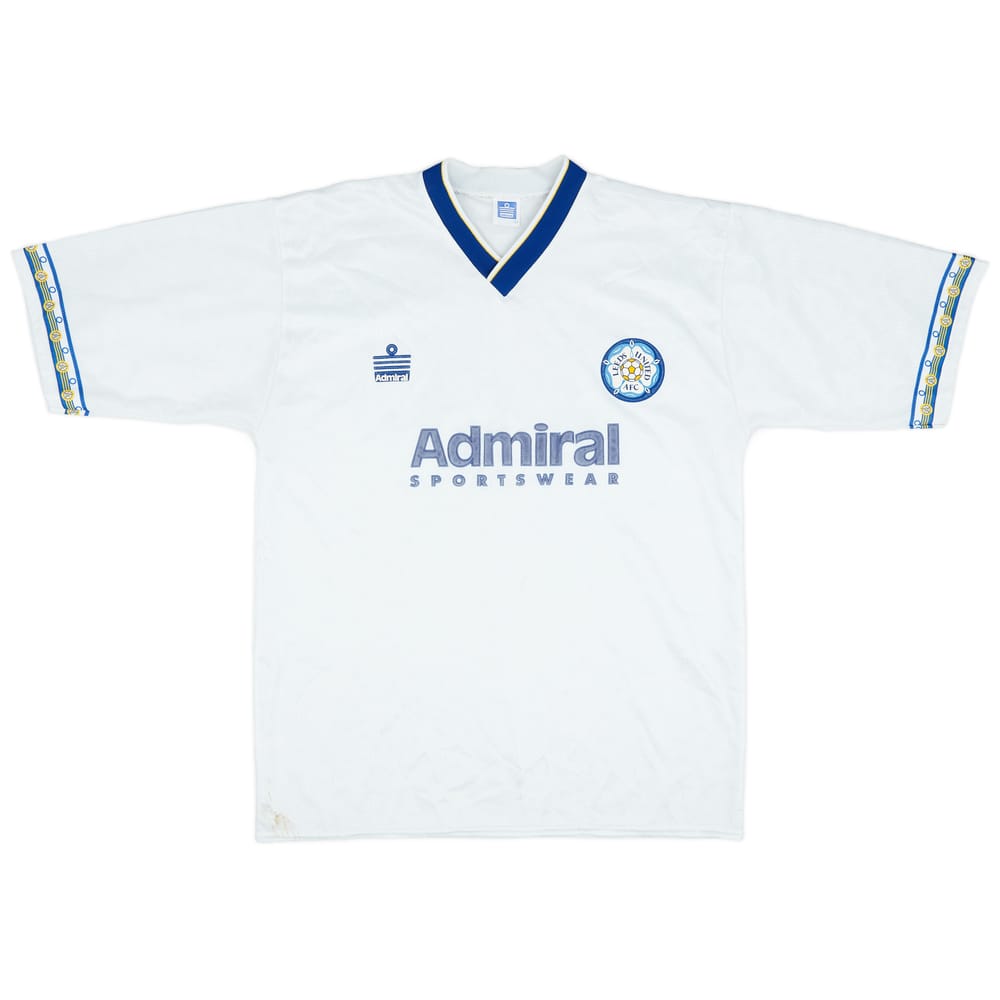 1992-93 Leeds United Home Shirt - 7/10 - (XL)