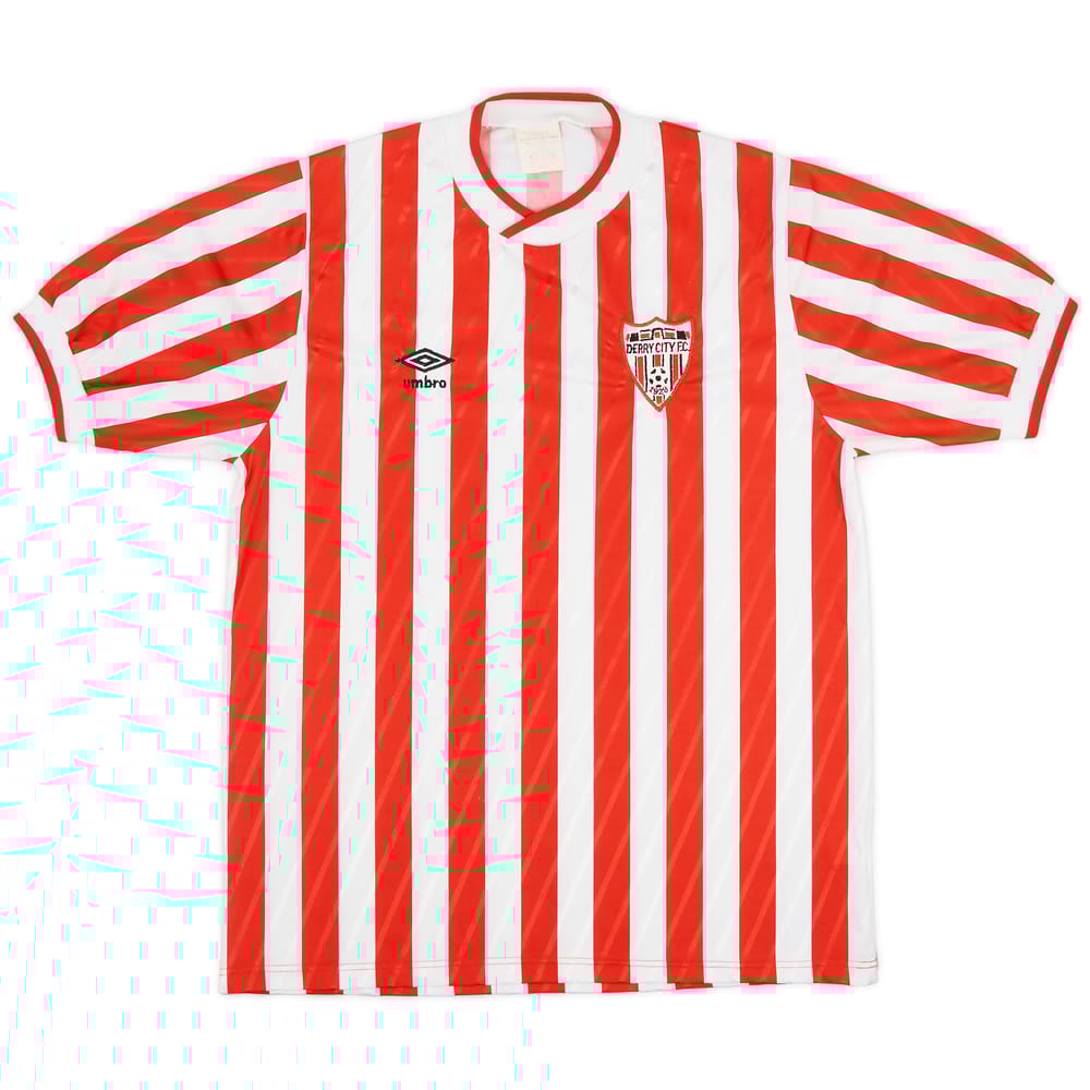 1988-90 Derry City Home Shirt - 9/10 - (M)