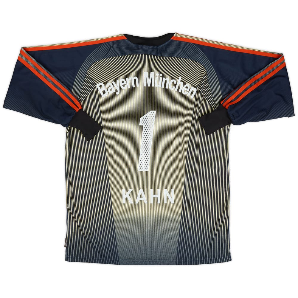2003-04 Bayern Munich GK Shirt Kahn #1 - 7/10 - (S)