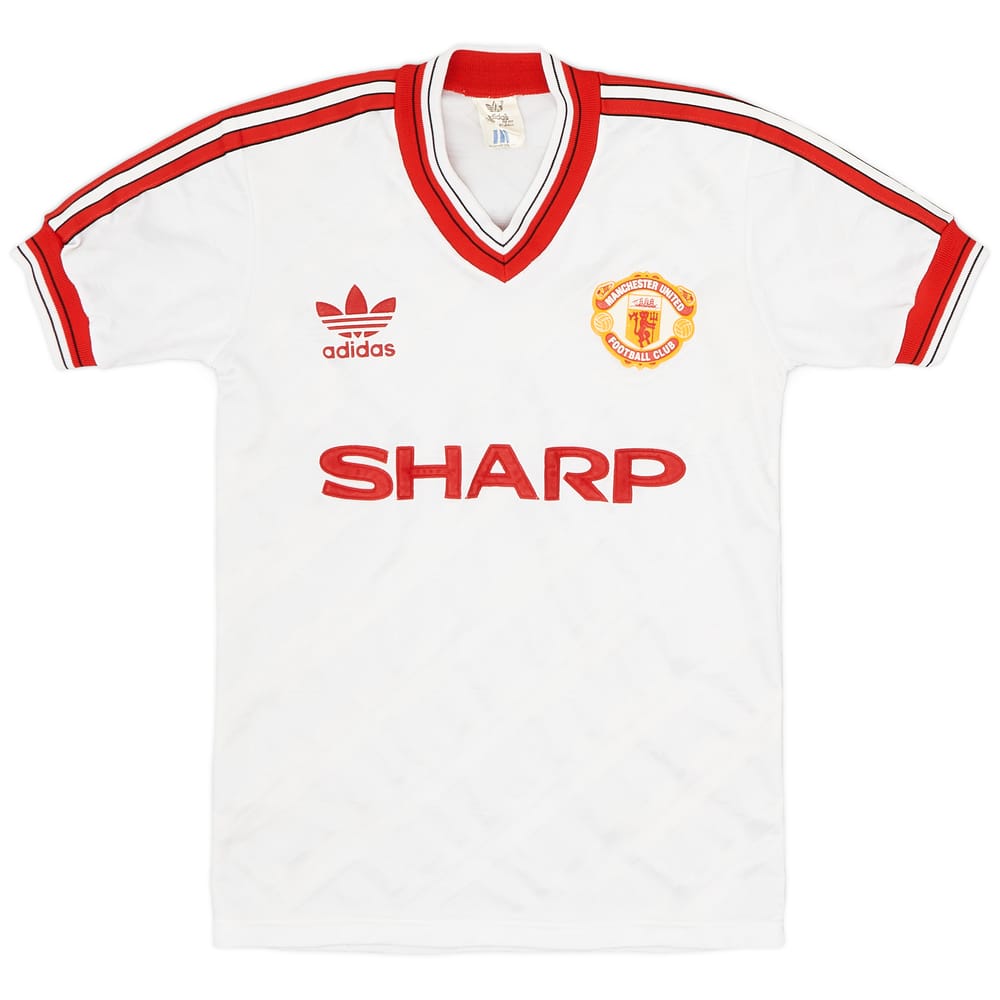 1986-88 Manchester United Away Shirt - 7/10 - (Y)