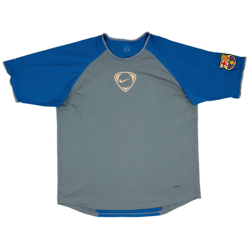 2001-02 Barcelona Nike Training Shirt - 7/10 - (L)