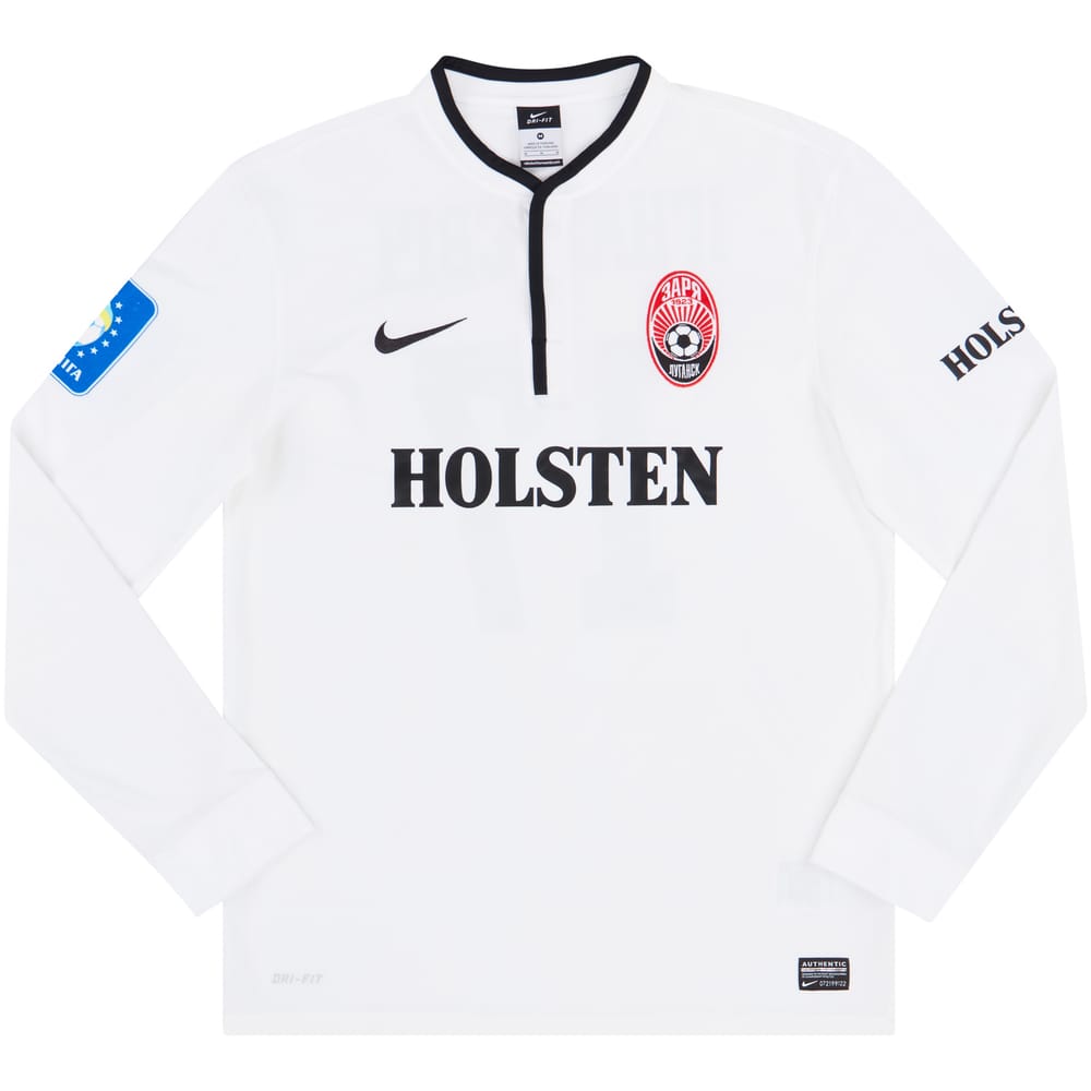 2014-15 Zorya Luhansk Match Issue Away L/S Shirt Ignjatijevic #17