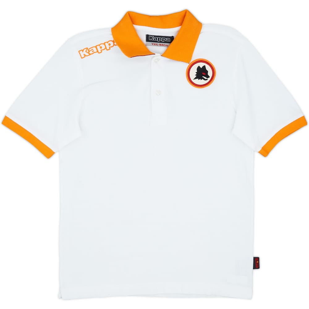 2009-10 Roma Kappa Polo Shirt - 6/10 - (XXL.Boys)
