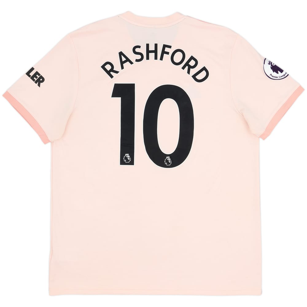 2018-19 Manchester United Away Shirt Rashford #10 - 7/10 - (XL)