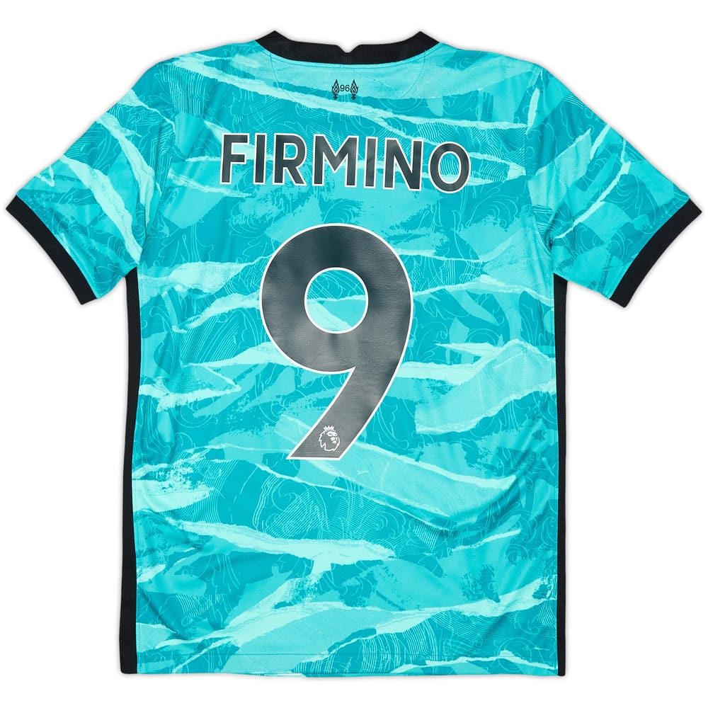 2020-21 Liverpool Away Shirt Firmino #9 - 8/10 - (11-13 Years)