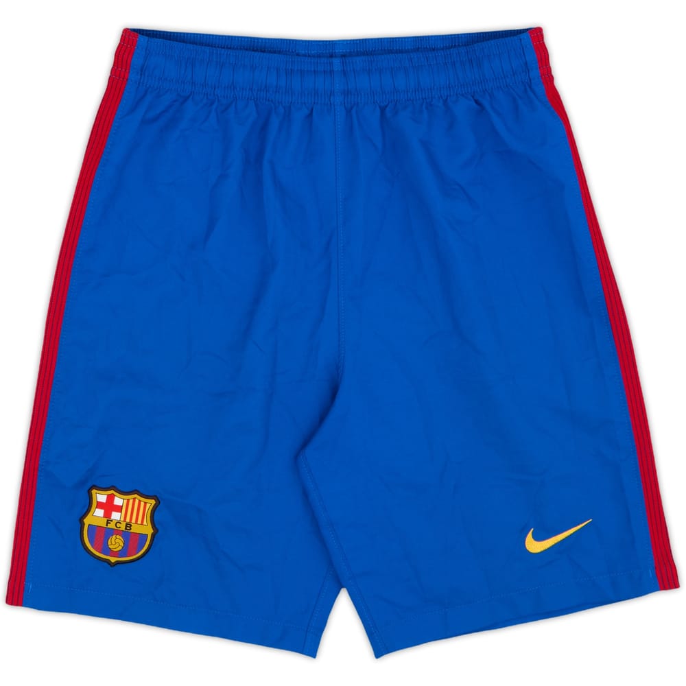 2016-17 Barcelona Home Shorts - 8/10 - (13-14 Years)