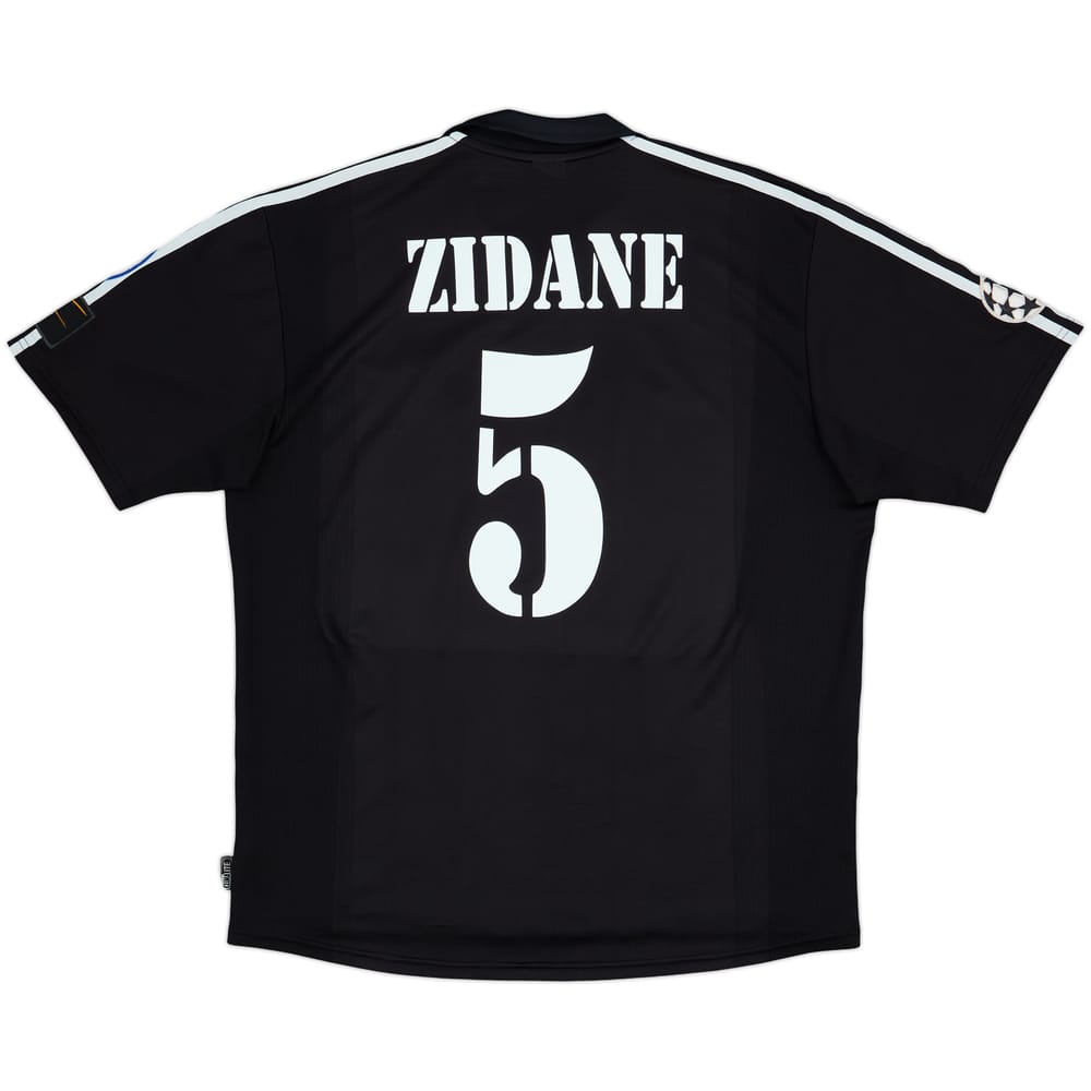 2002-03 Real Madrid Centenary Away Shirt Zidane #5 - 9/10 - (L)