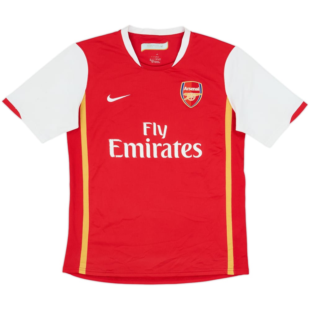 2006-08 Arsenal Home Shirt - 5/10 - (13-15 Years)