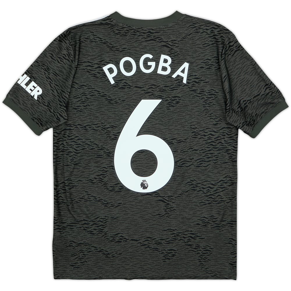 2020-21 Manchester United Away Shirt Pogba #6 - 10/10 - (13-14 Years)