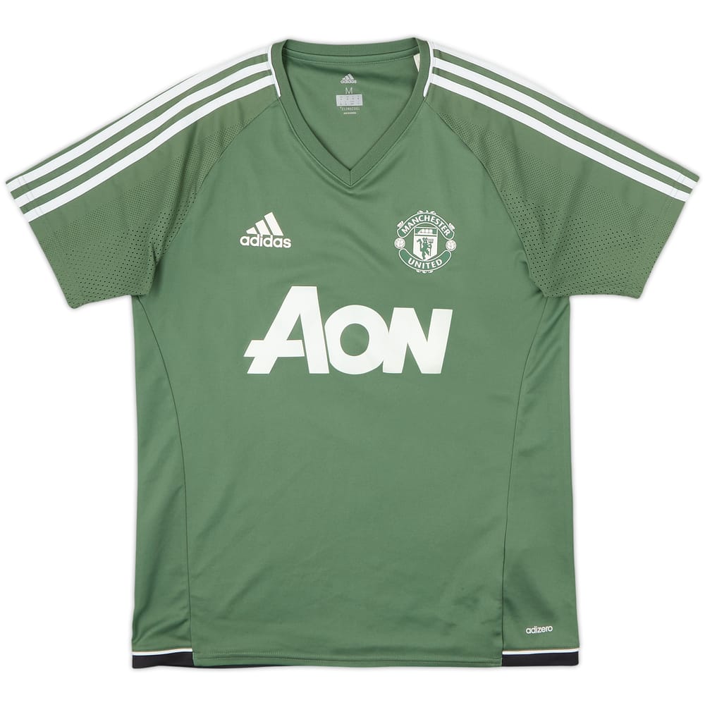 2017-18 Manchester United adidas Training Shirt - 9/10 - (M)