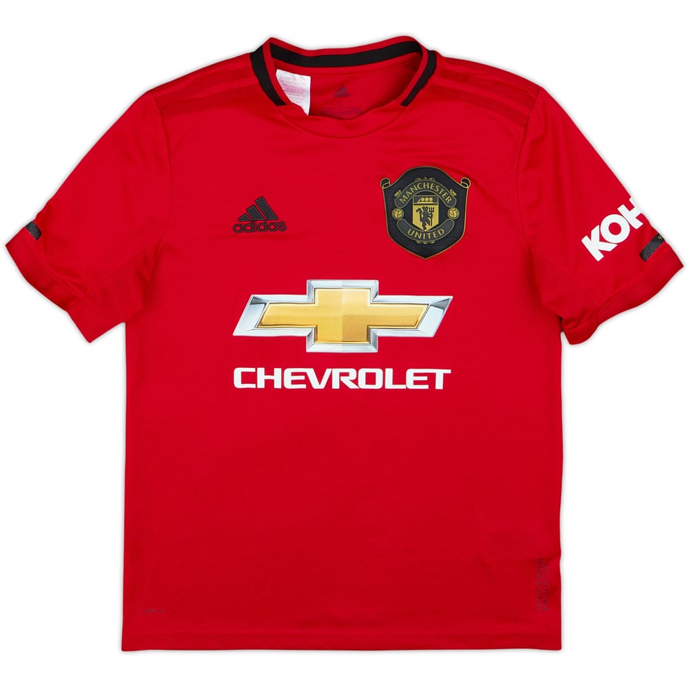 2019-20 Manchester United Home Shirt - 7/10 - (13-14 Years)