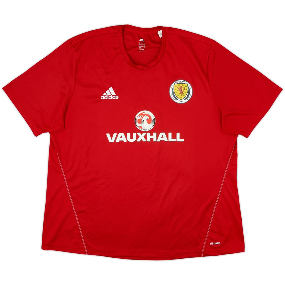 2014-16 Scotland adidas Training Shirt - 6/10 - (XXL)