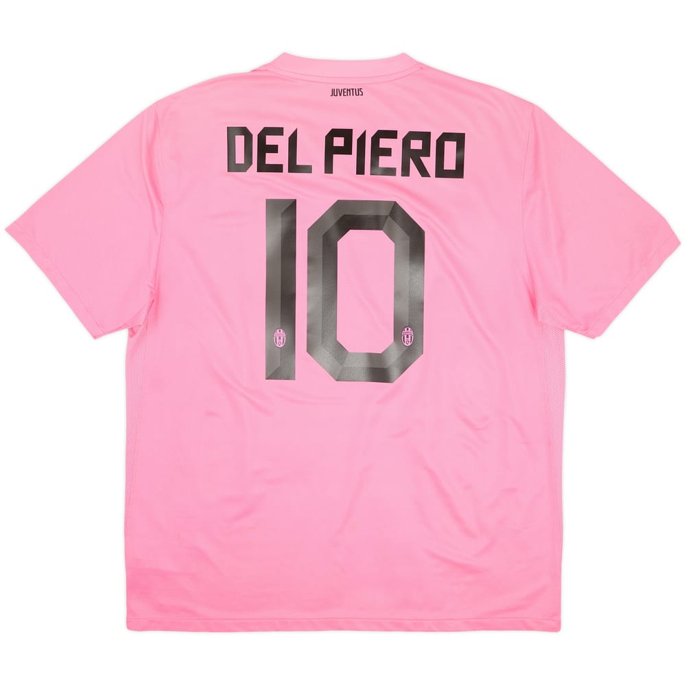 2011-13 Juventus Away Shirt Del Piero #10 - 8/10 - (XL)