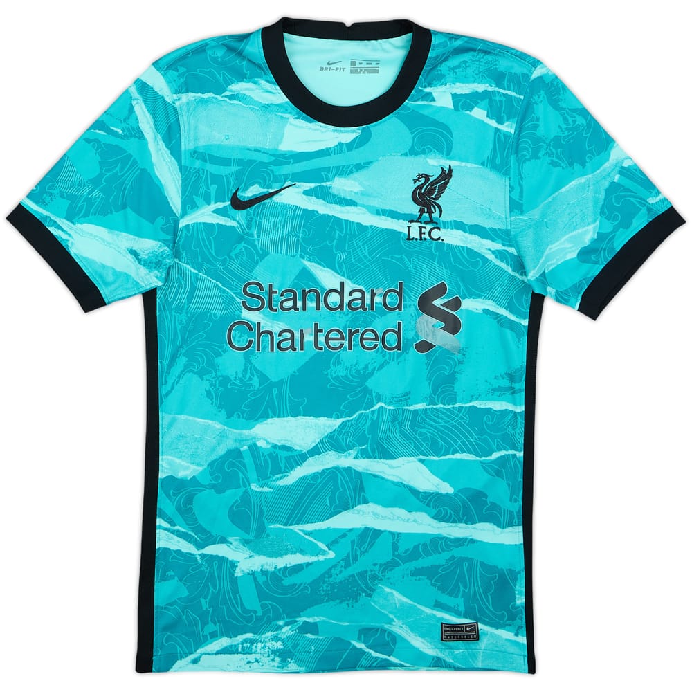 2020-21 Liverpool Away Shirt Virgil #4 - 5/10 - (XS)