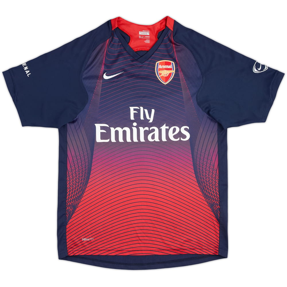 2007-08 Arsenal Nike Training Shirt - 6/10 - (13-14 Years)