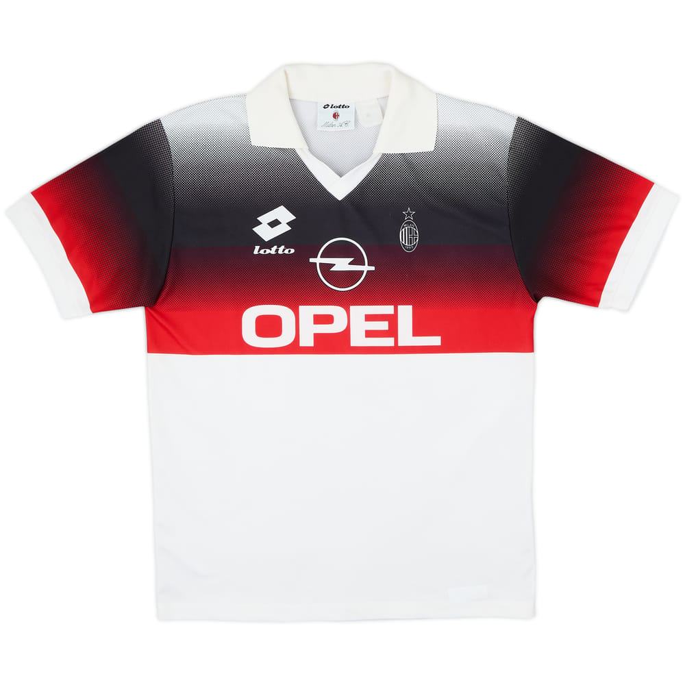 1995-96 AC Milan Lotto Training Shirt - 8/10 - (L)