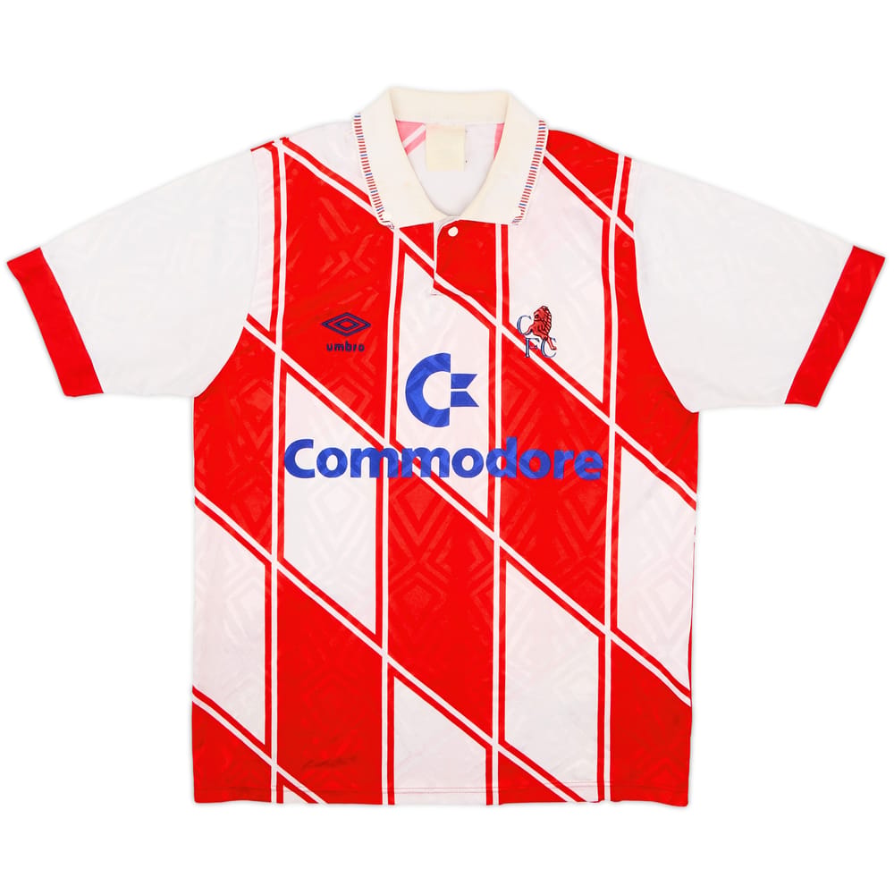 1990-92 Chelsea Away Shirt - 7/10 - (S)