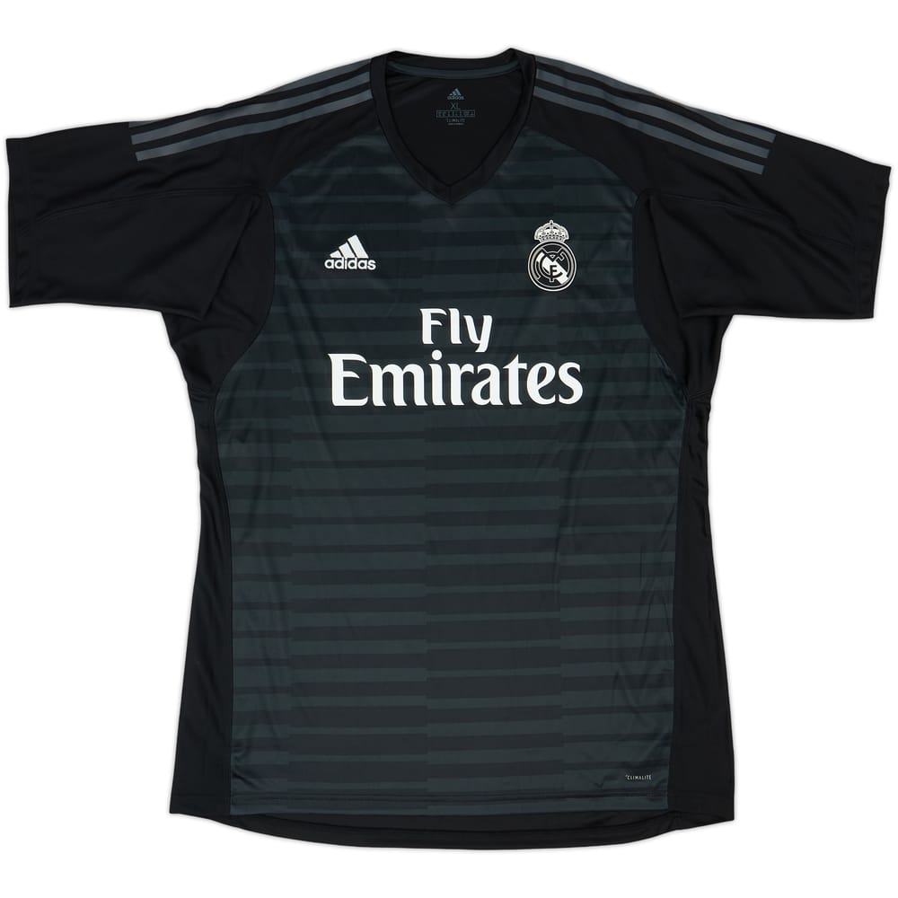 2018-19 Real Madrid GK S/S Shirt - 10/10 - (XL)