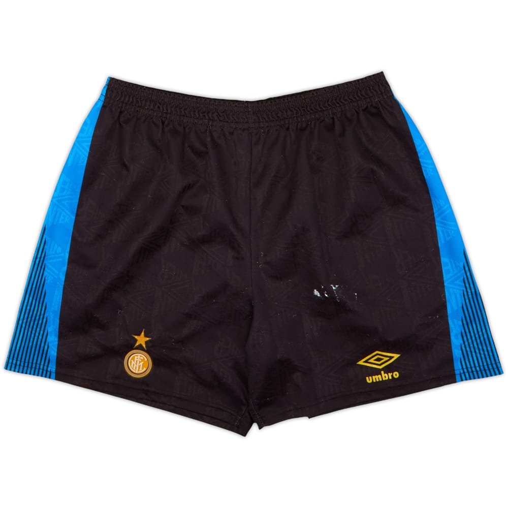 1991-93 Inter Milan Home Shorts - 5/10 - (M)