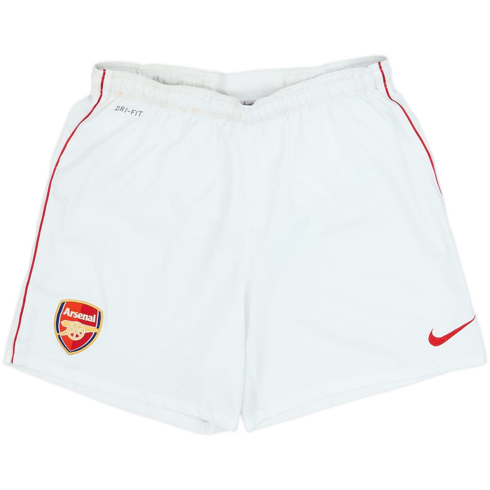 2010-11 Arsenal Home Shorts - 7/10 - (S)