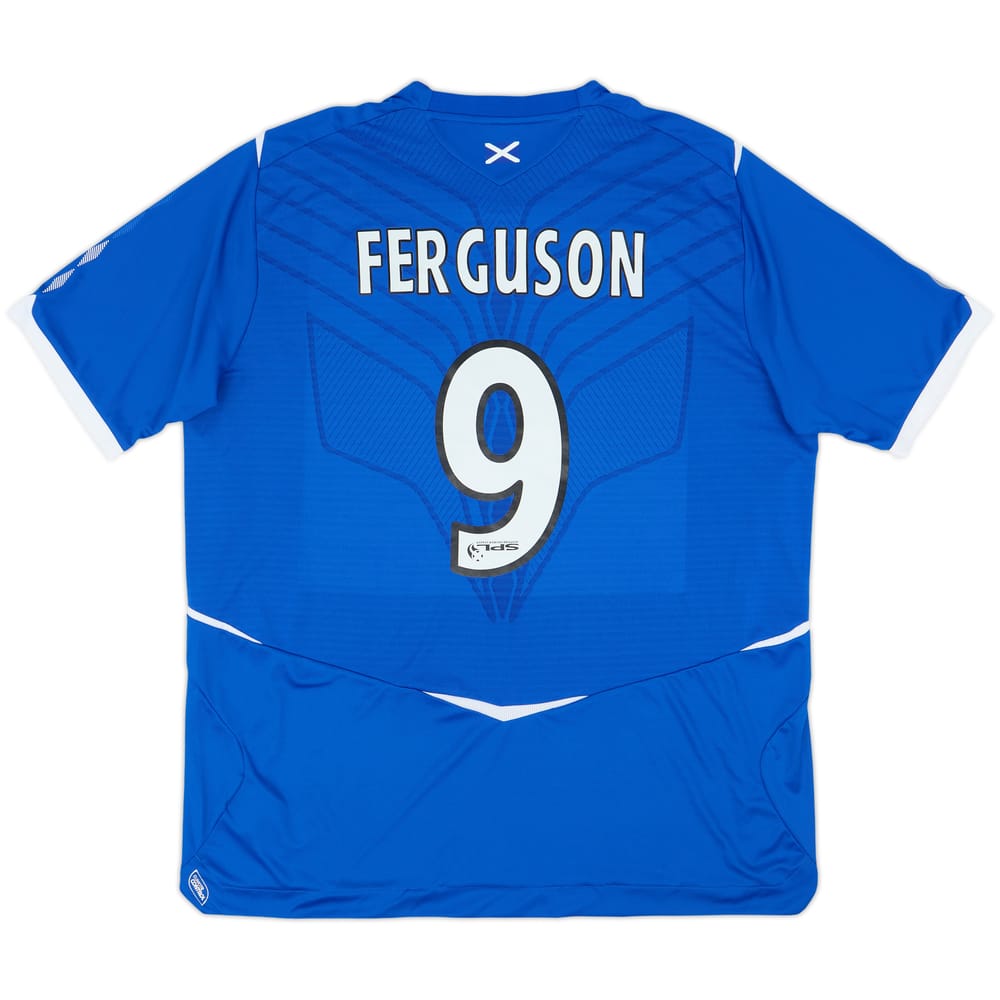 2008-09 Rangers Home Shirt Ferguson #9 - 10/10 - (XXL)
