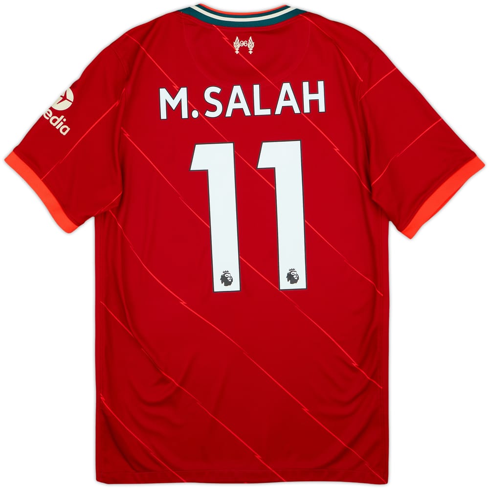 2021-22 Liverpool Home Shirt M.Salah #11 - 5/10 - (S)