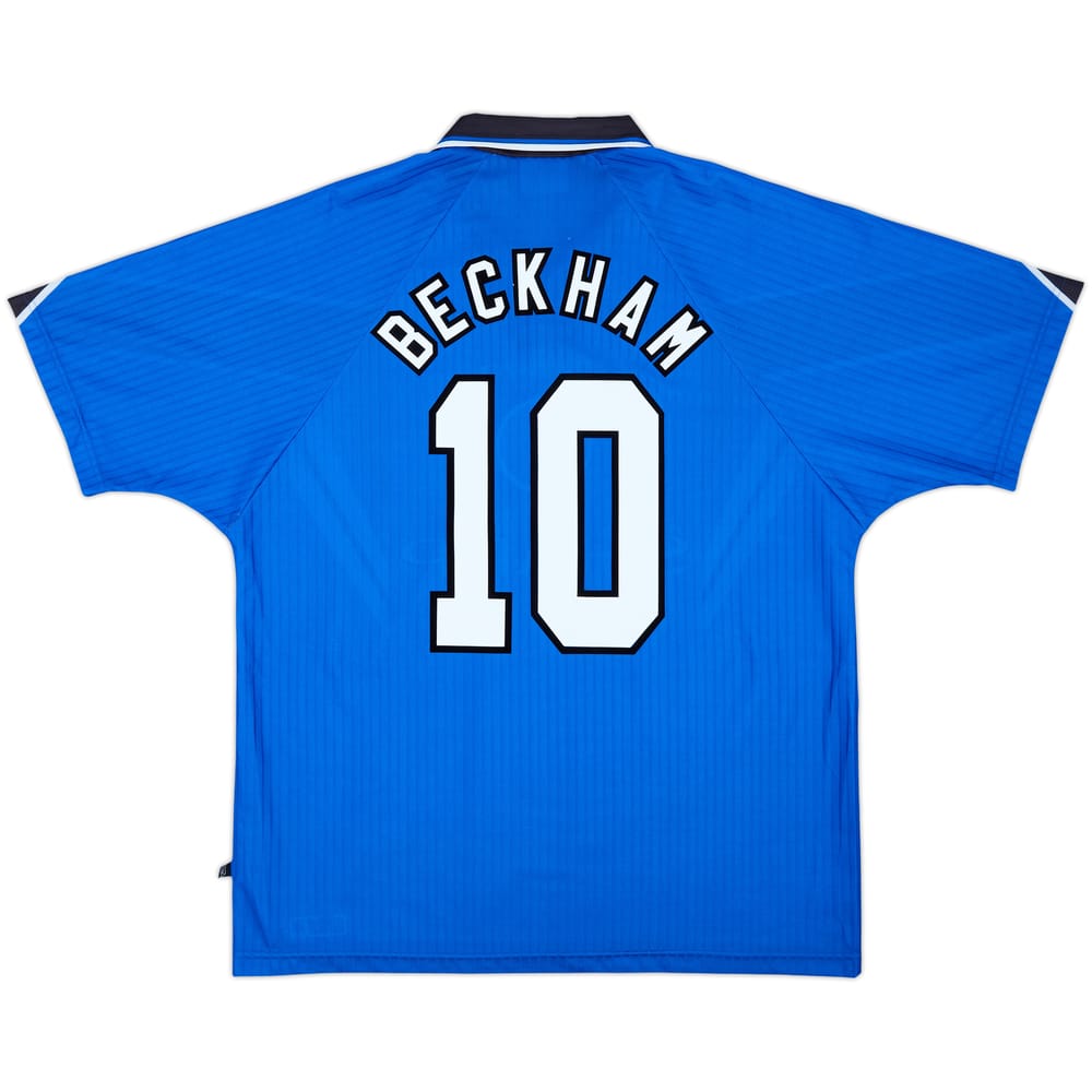 1996-98 Manchester United Third Shirt Beckham #10 - 6/10 - (XL)