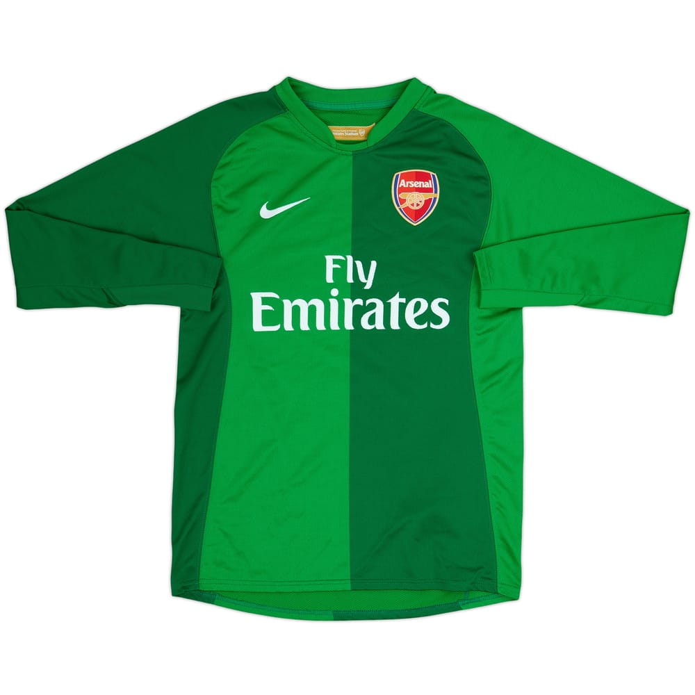 2006-07 Arsenal GK Shirt - 6/10 - (13-14 Years)